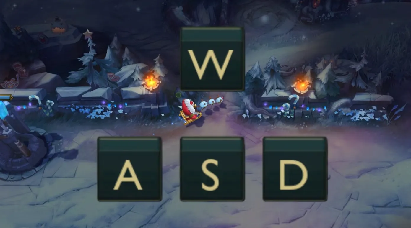 wasd movement league of legends